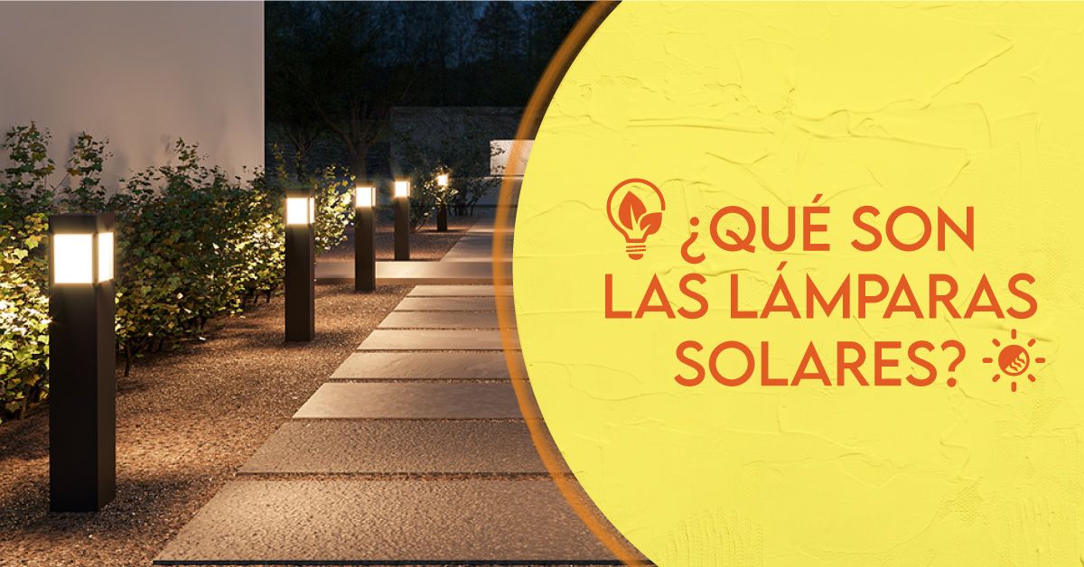 Luces solares jardín: lámparas solares exterior en