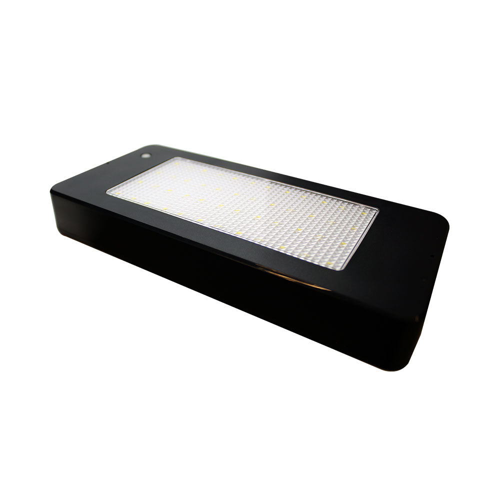 Lámpara LED solar de sobreponer en muro, con sensor de movimiento 6W, Modelo MS-3105.N Dekor