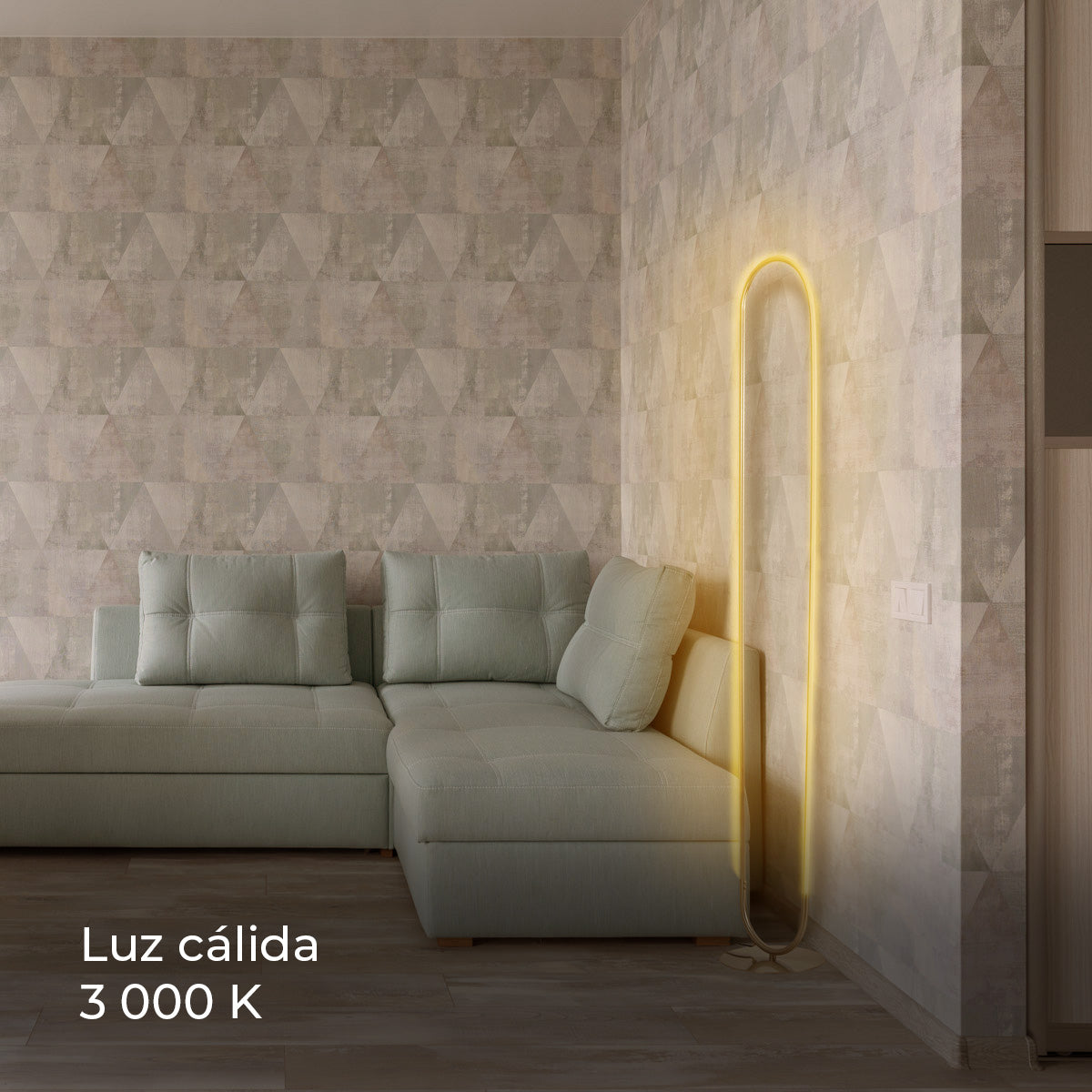 Luminaria LED decorativa de sobreponer, uso interior, PL-2425.S Dekor