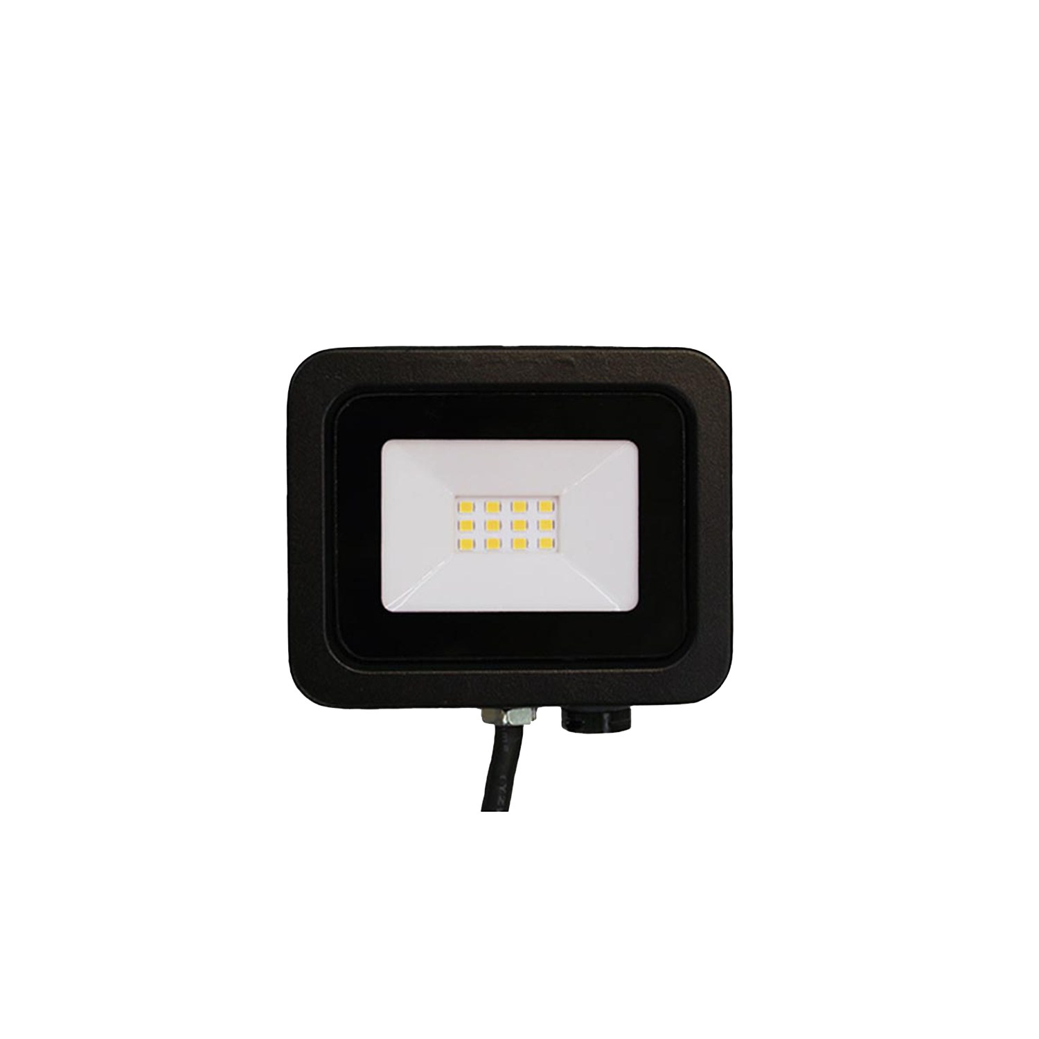 Reflector LED 10 Watts para exterior Negro Illux RL-3610.N