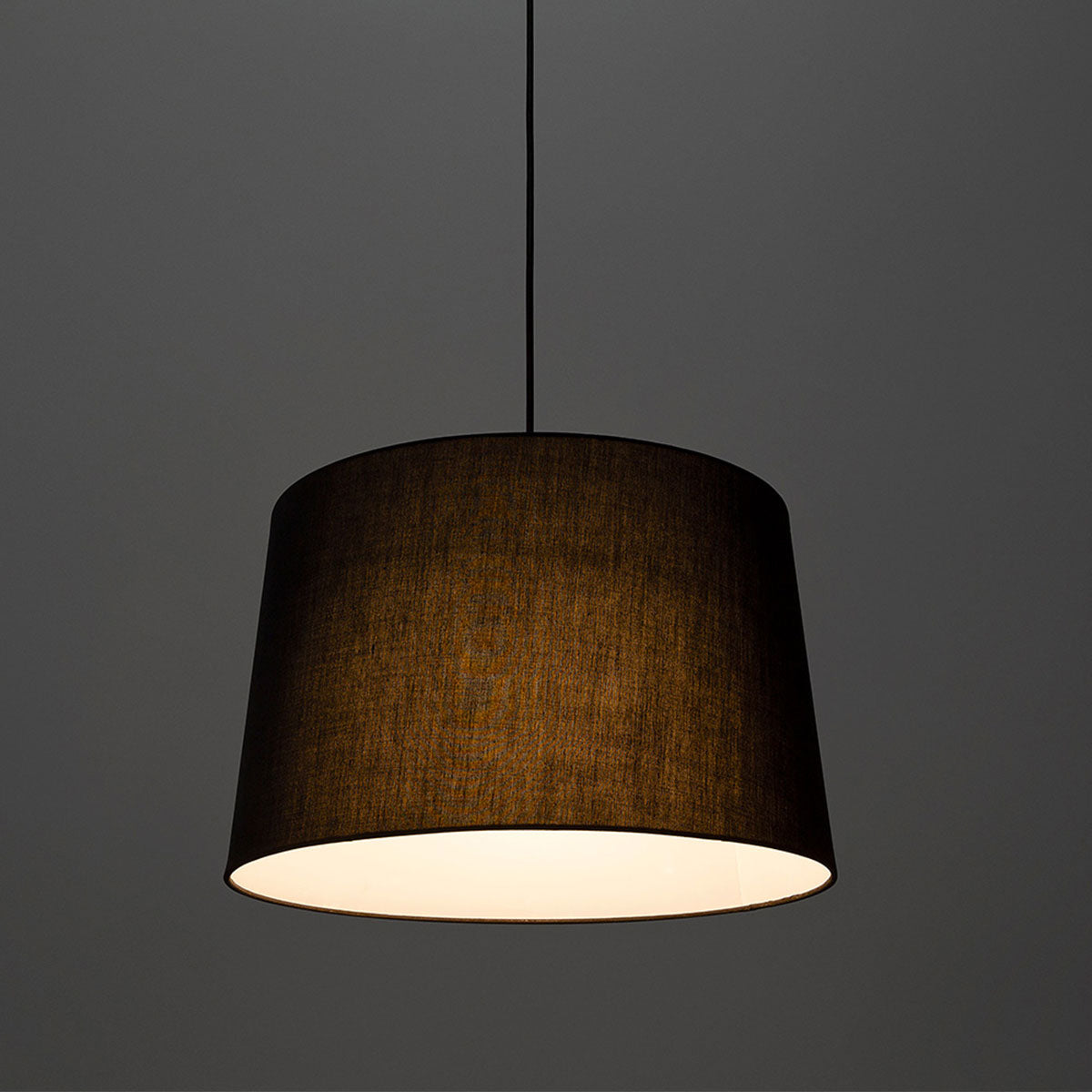 Lámpara LED de suspender en techo acabado negro 4W 120V~ Modelo DL-2406.N Dekor