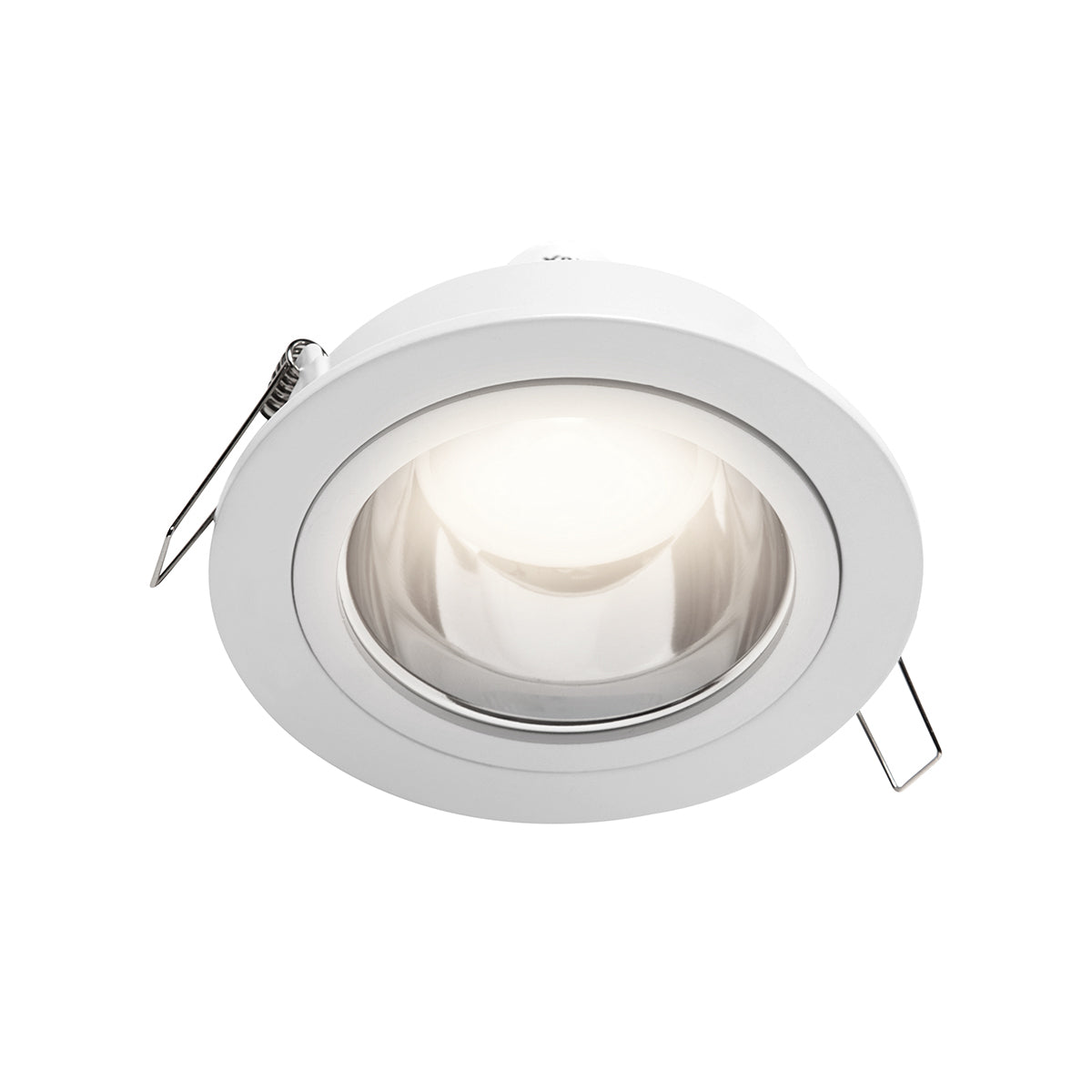 Luminario downlight redondo para empotrar en techo opera lámpara MR16, Modelo TH-1226 Illux