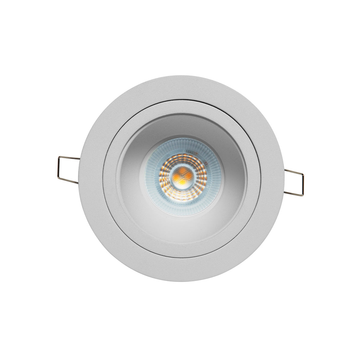Luminario downlight redondo para empotrar en techo opera lámpara MR16, Modelo TH-1226 Illux