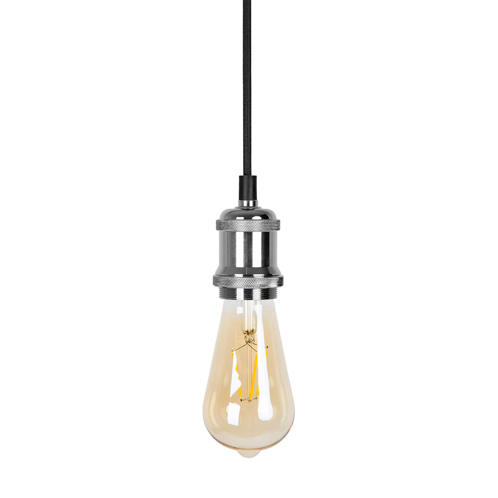 Lámpara  LED decorativa colgante, iluminación elegante y eficiente para Interiores, Modelo DL-1804.CR27 Dekor