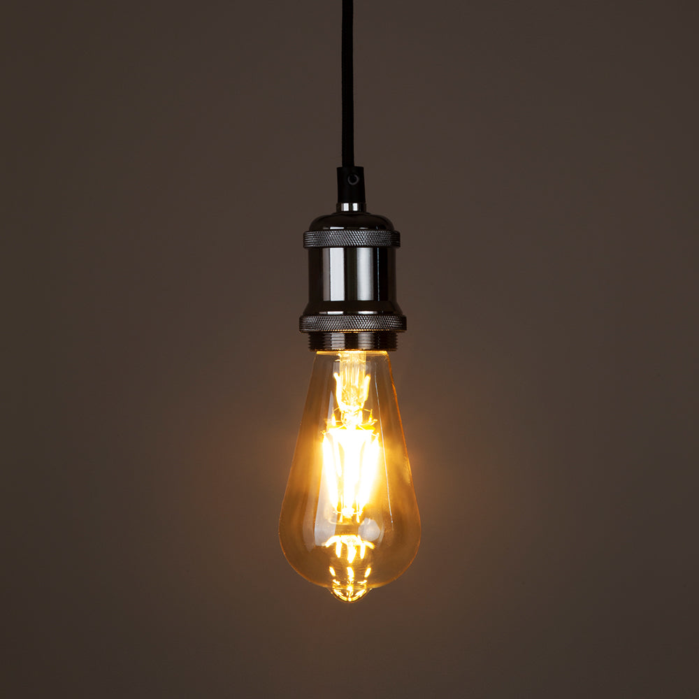 Lámpara  LED decorativa colgante, iluminación elegante y eficiente para Interiores, Modelo DL-1804.CR27 Dekor