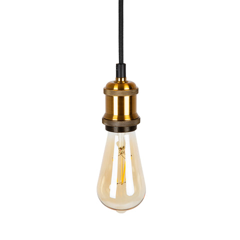 Lámpara  LED decorativa colgante, iluminación elegante y eficiente para Interiores, Modelo DL-1804.D27 Dekor
