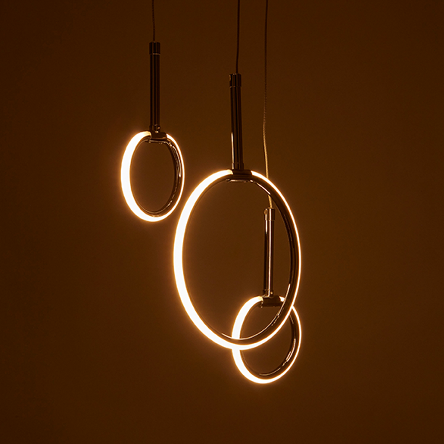 Luminaria LED decorativa de suspender, uso interior, DL-2412.CR Dekor
