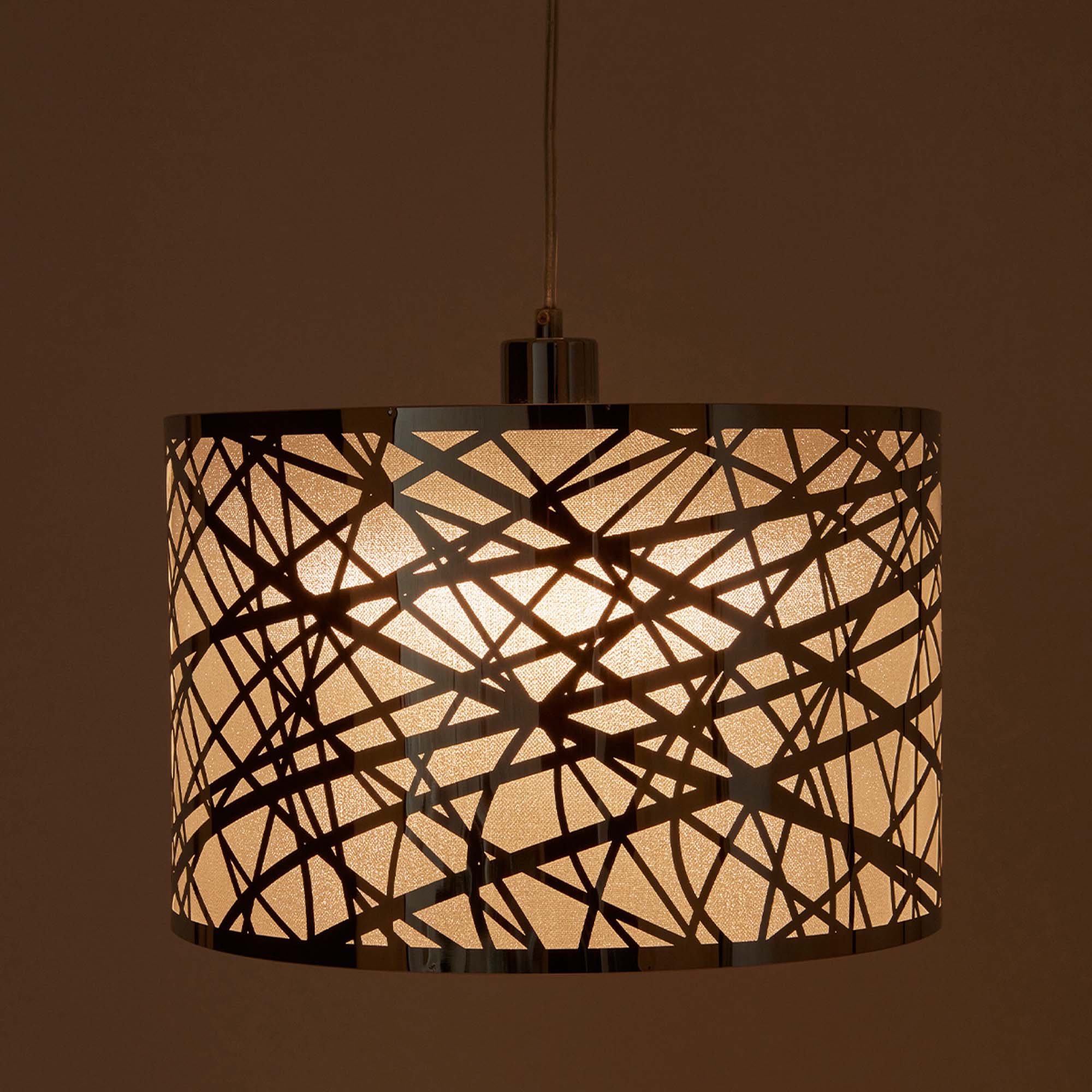 Luminaria decorativa de suspender, uso interior, DL-2461.CR Dekor
