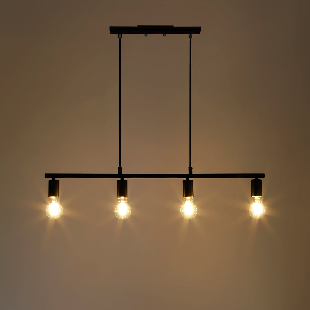 Lámpara decorativa LED de suspender en techo 4x6W, Modelo DL-6624.N30 Dekor