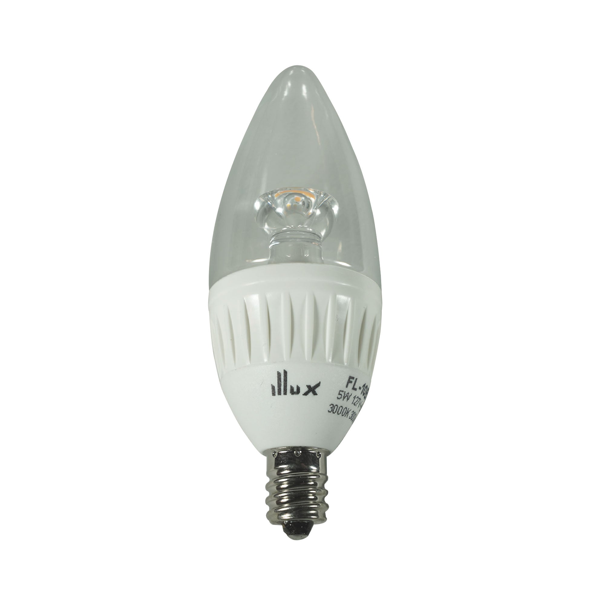 Lámpara LED Tipo Vela de 5W, 127V~ FL-10B11E12.530