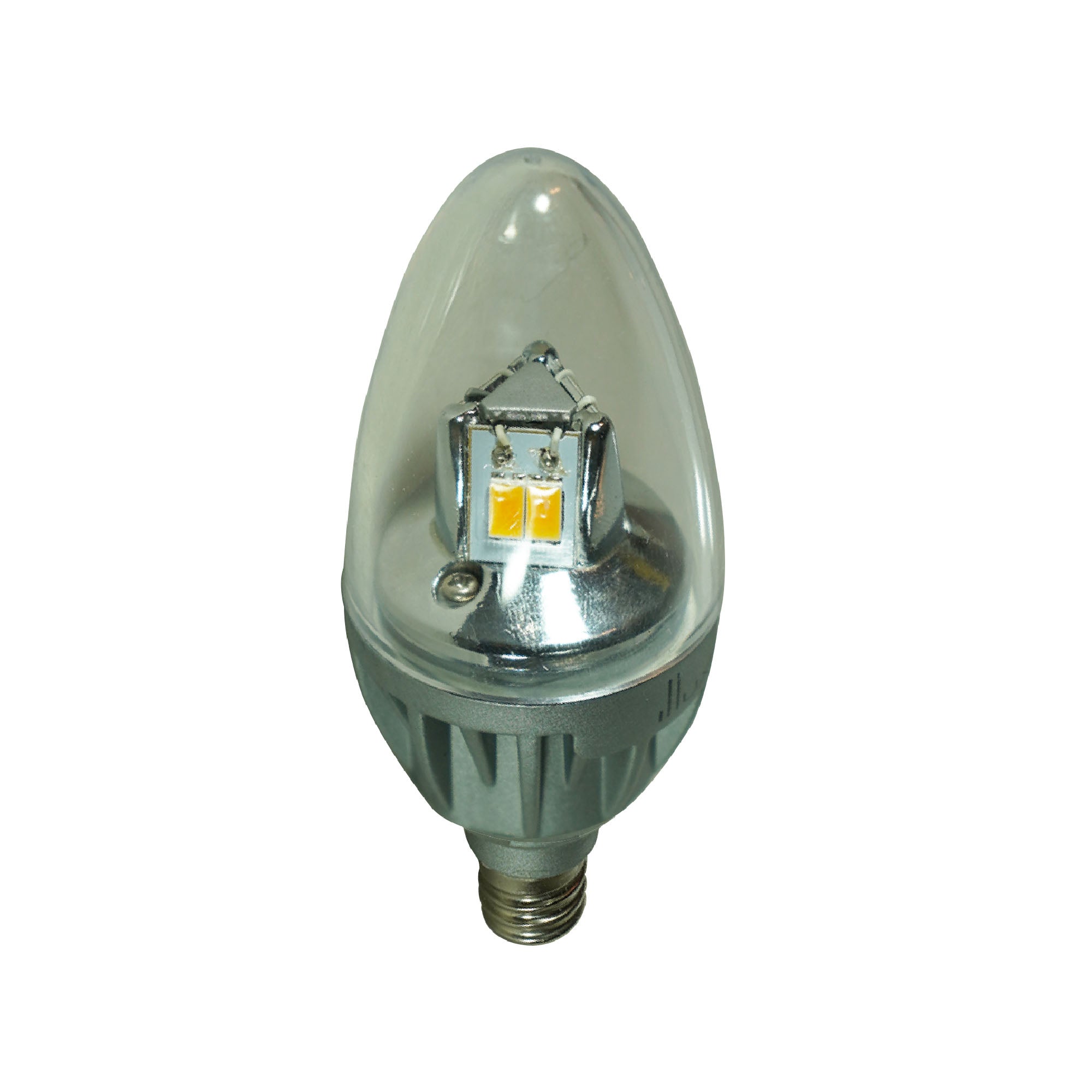 Lámpara Tipo Vela LED P45 de 3.6W a 127V con Base E12, FL-10CBE12.427