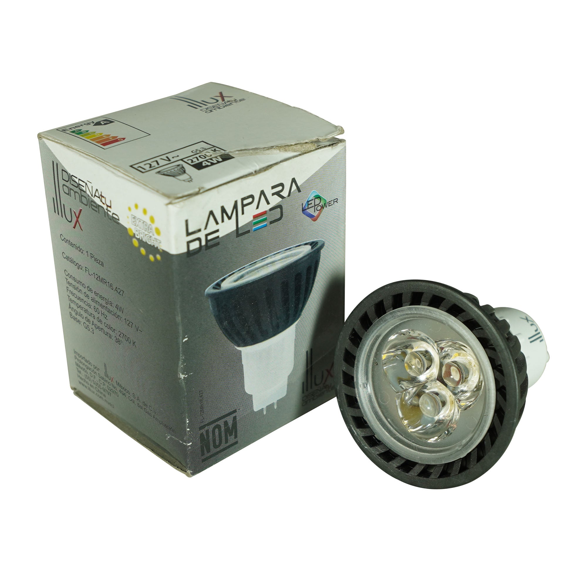 Lámpara LED MR16, FL-12MR16.427