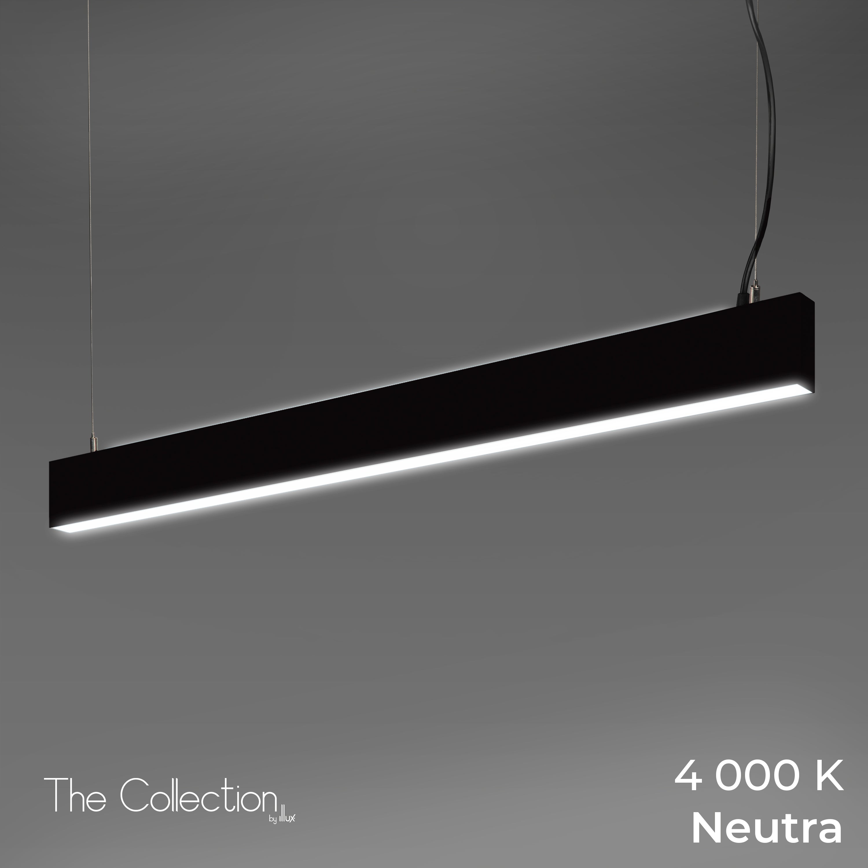 Lámpara Illux luz directa e indirecta, interconectable LED de 40W, TL-1340
