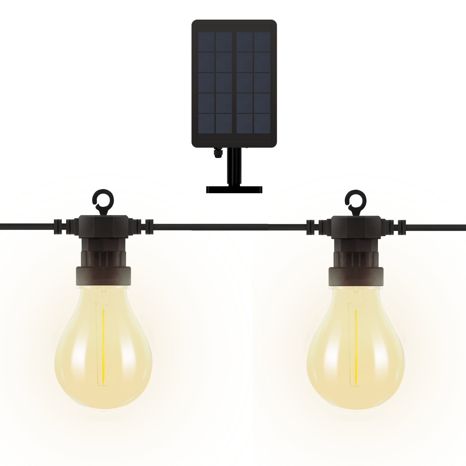 Guirnalda de Luz Solar con 20 Sockets, Exterior, Interior, MS-7103.N23