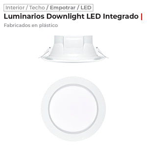 Lámpara Illux para sobreponer en plafón de LED, TL-6014.B