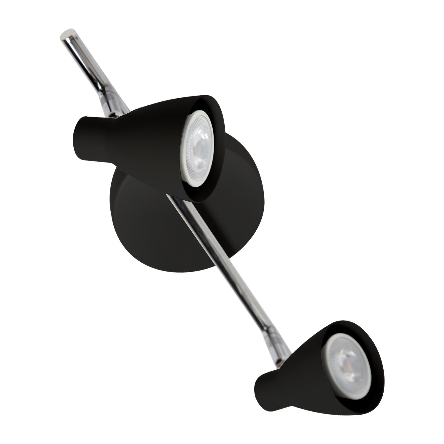 Lámpara Illux doble LED para sobreponer estilo riel doble, TR-2402